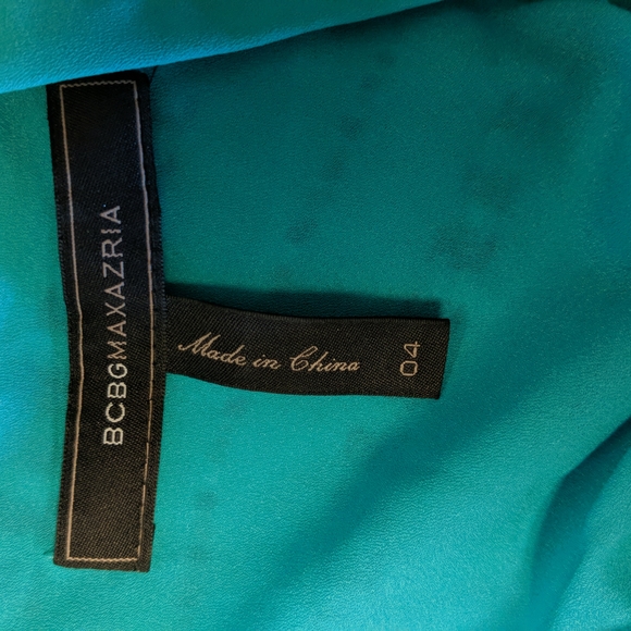 BCBG MaxAzaria Asymmetrical Halter Dress - Picture 6 of 7